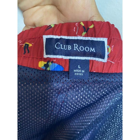 CLUB ROOM Swimwear Surfing Swim Trunks Short - Picture 6 of 8